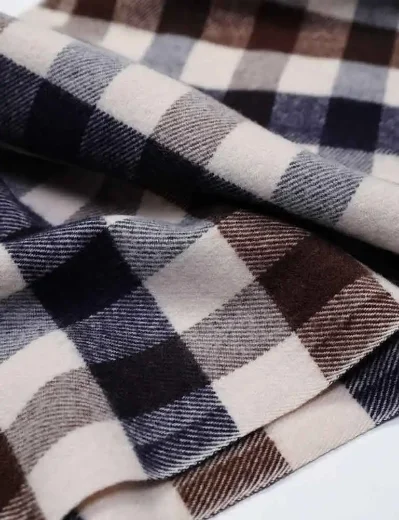 Aquascutum Active Macro Club Check Scarf 