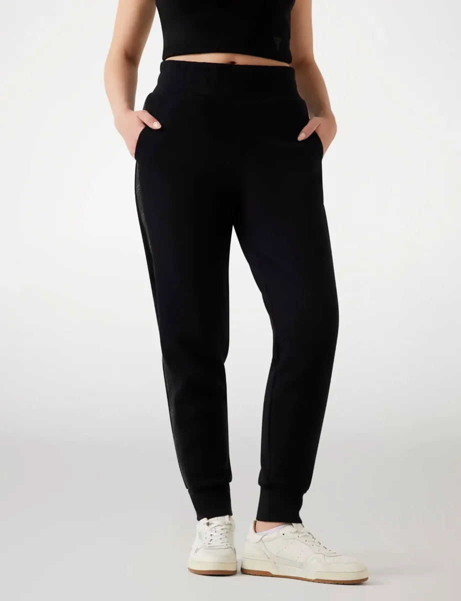 Guess Logo band scuba joggers | Black