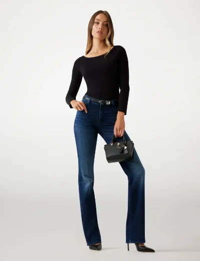 Guess Sexy Straight Jeans | Dark Blue