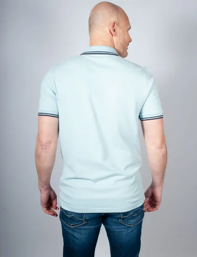 Fred Perry Twin Tipped Polo Shirt | Ball Boy Blue / Dark Airforce