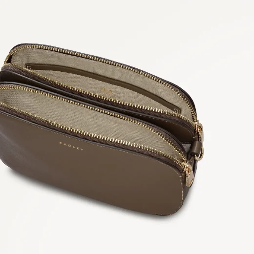 Radley Dukes Place Seasonal Zip Top Crossbody | Coffee