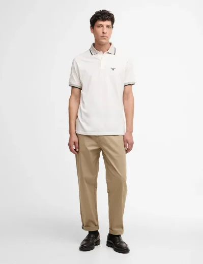 Barbour Cornsay Polo | OFF WHITE 