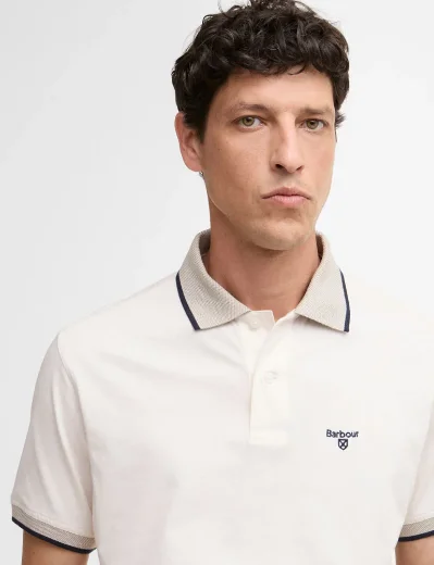 Barbour Cornsay Polo | OFF WHITE 
