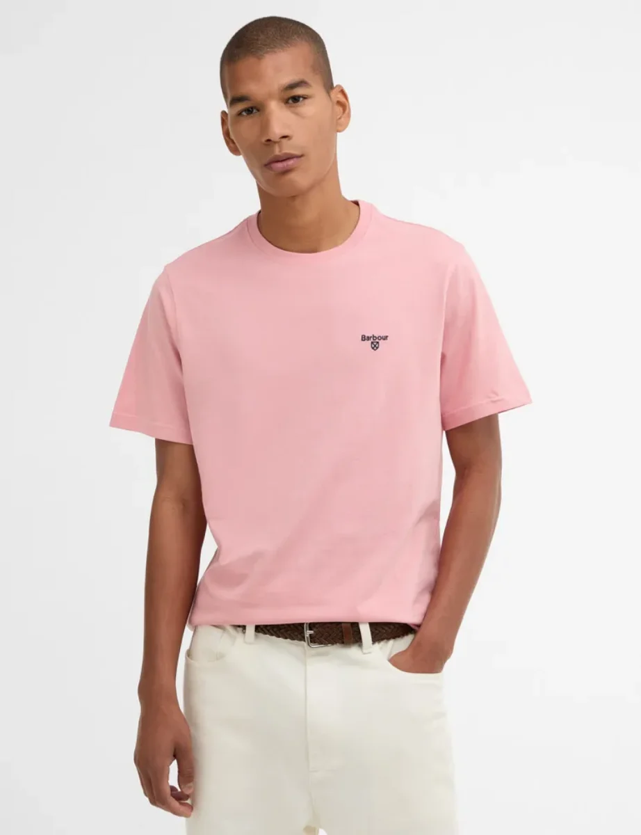 Barbour Essential Sports T-shirt | Pink