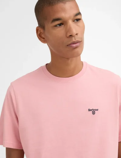 Barbour Essential Sports T-shirt | Pink