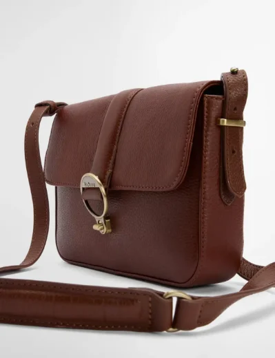 Barbour Women's Rosa Leather Crossbody Bag | Brown