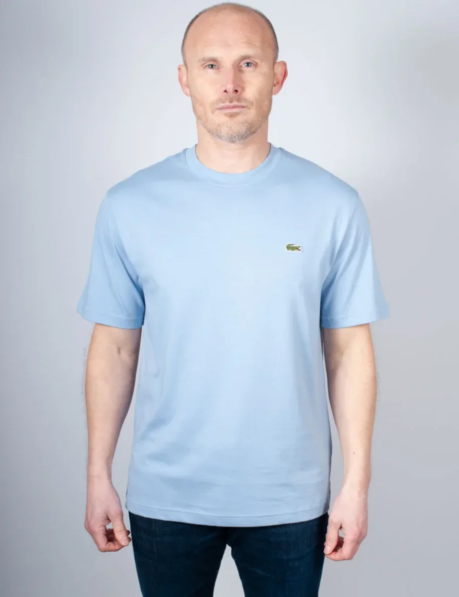 Lacoste Classic Fit Cotton T-Shirt | Light Blue