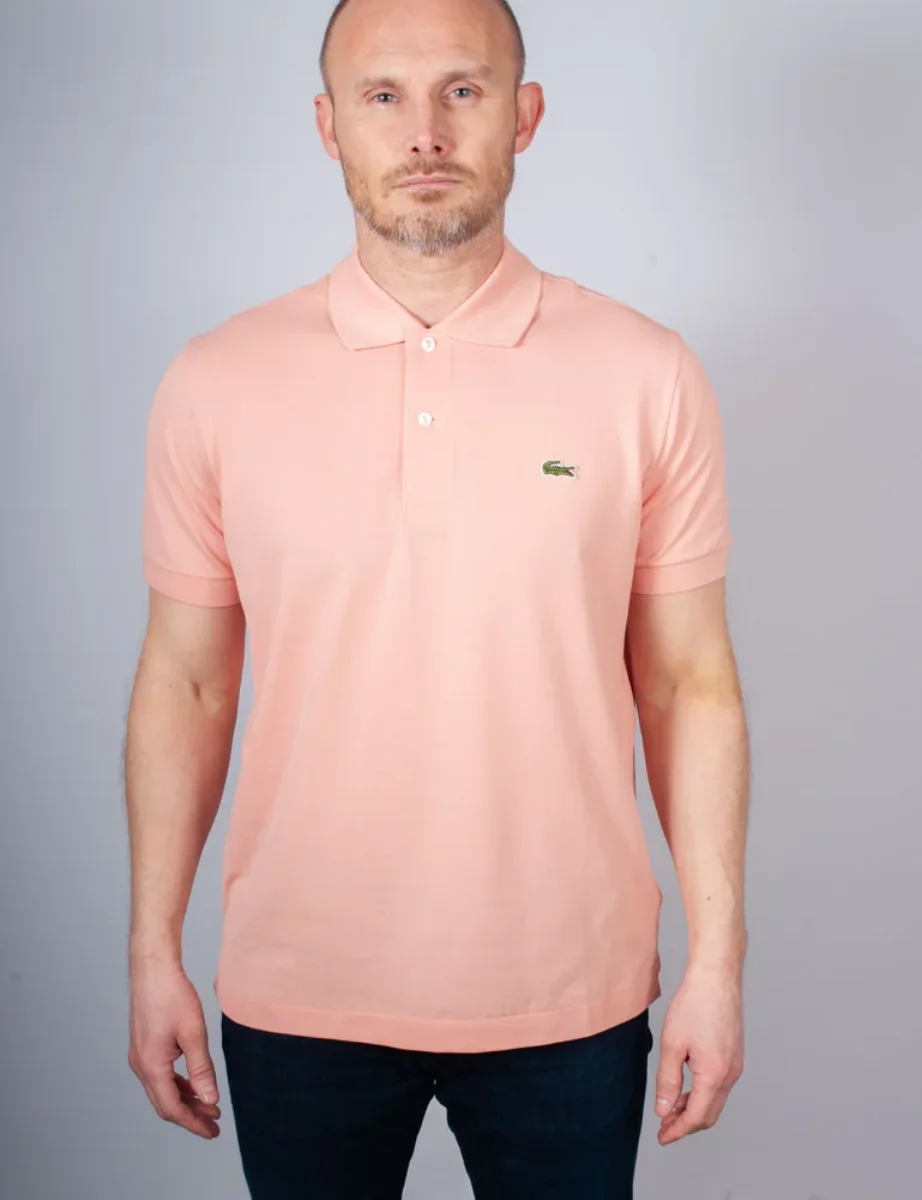 Lacoste Classic Fit L12.12 LIGHT Pique Polo | Coral Pink