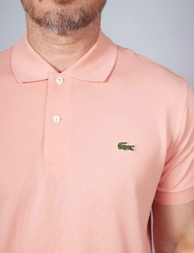 Lacoste Classic Fit L12.12 LIGHT Pique Polo | Coral Pink