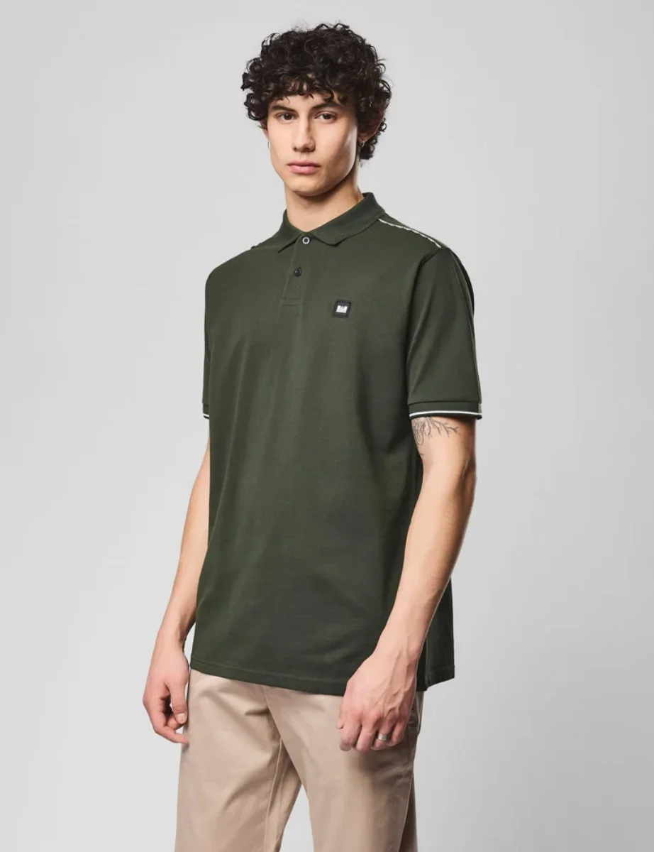 Weekend Offender Sakai Polo | Forest Green