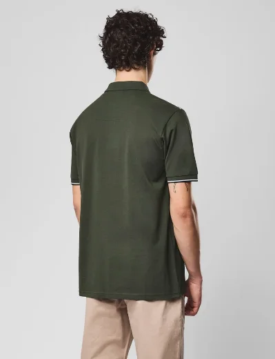 Weekend Offender Sakai Polo | Forest Green