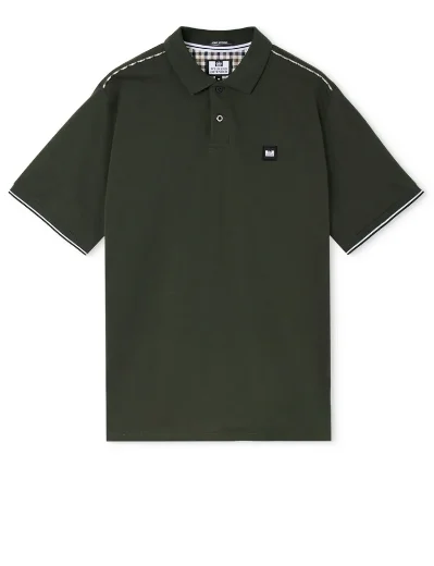 Weekend Offender Sakai Polo | Forest Green
