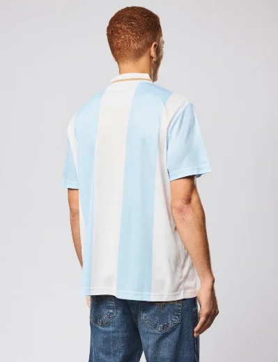 Picture of Weekend Offender Moulay Football Shirt | Sky Blue