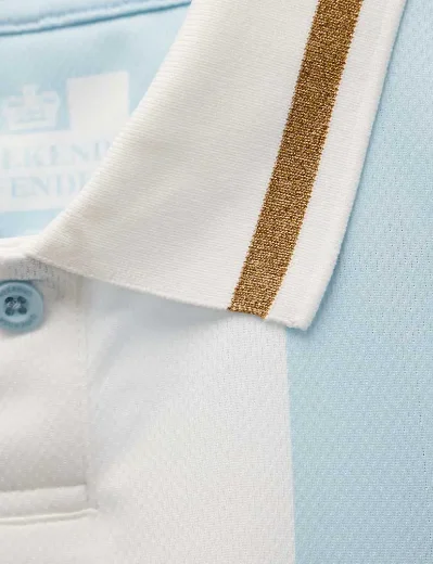 Picture of Weekend Offender Moulay Football Shirt | Sky Blue