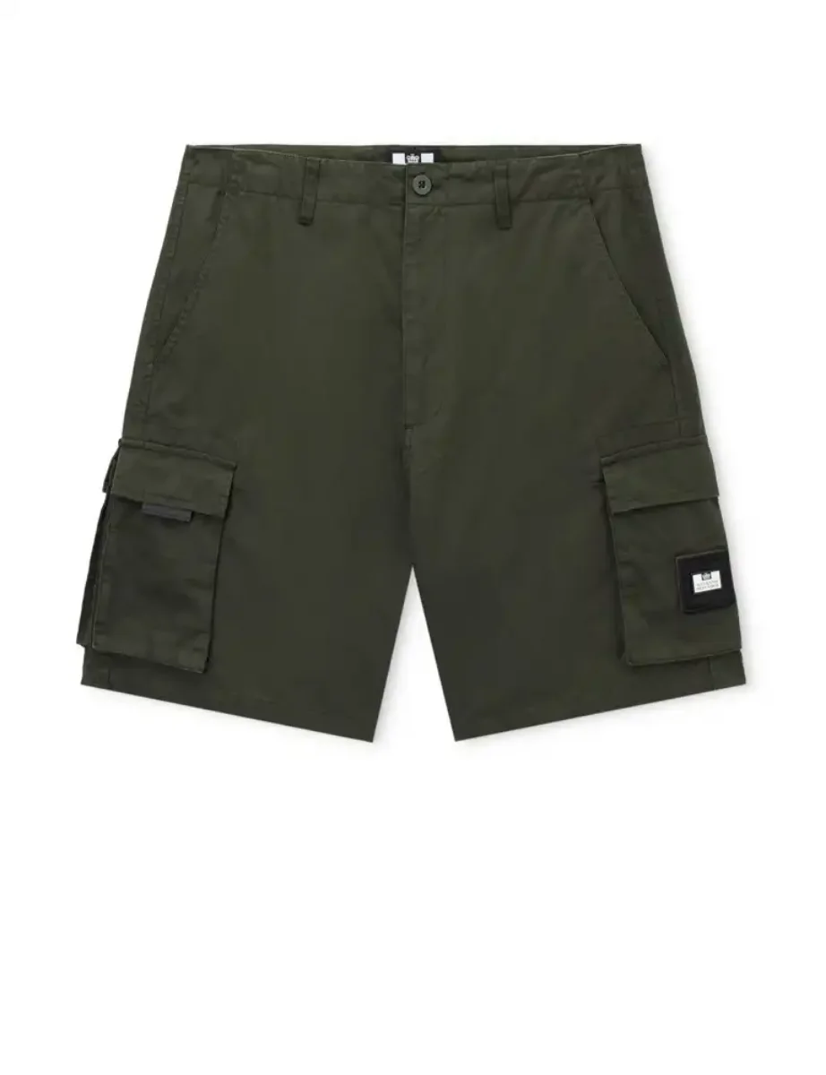 Picture of Weekend Offender Mascia Cargo Short | Forest Green