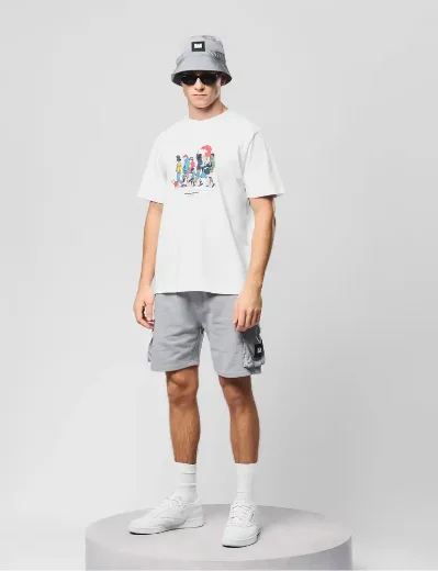 Weekend Offender Everyone Graphic Tee | White