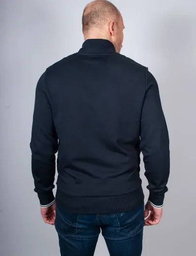 Picture of Fred Perry Half Zip Sweatshirt | Navy