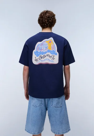 Napapijri Fluorite Short Sleeve T-shirt | Blue