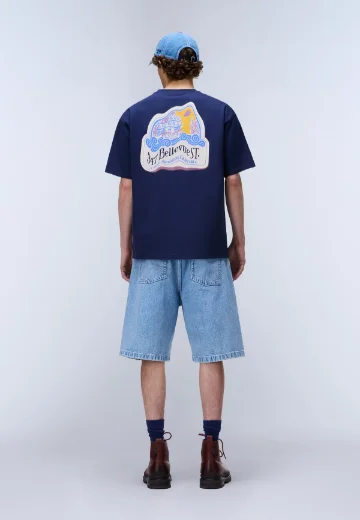 Napapijri Fluorite Short Sleeve T-shirt | Blue