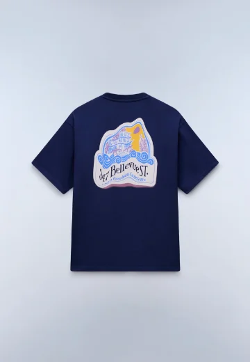 Napapijri Fluorite Short Sleeve T-shirt | Blue