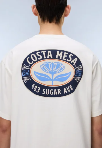 Napapijri Fluorite Short Sleeve T-shirt | White Whisper