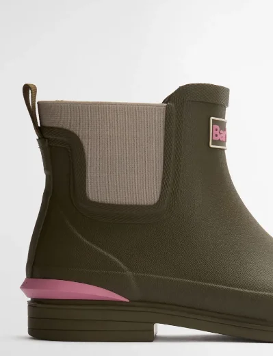 Picture of Barbour Womens Abbeyfield Packable Wellington | Olive