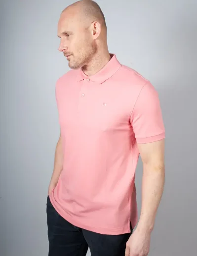 J Lindeberg Verse Polo Shirt | Pink