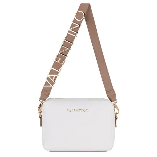 Valentino Alexia Camera Bag | Blanco/Cuoio