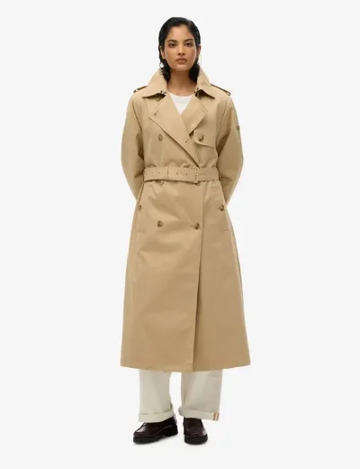Superdry Classic Trench Jacket | Shaker Beige