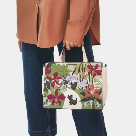 Radley RHS Small Zip-top Grab | Salt