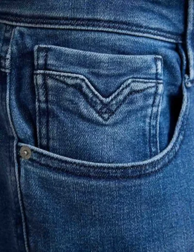 Replay Anbass Slim-Fit Jean | Mid Blue 