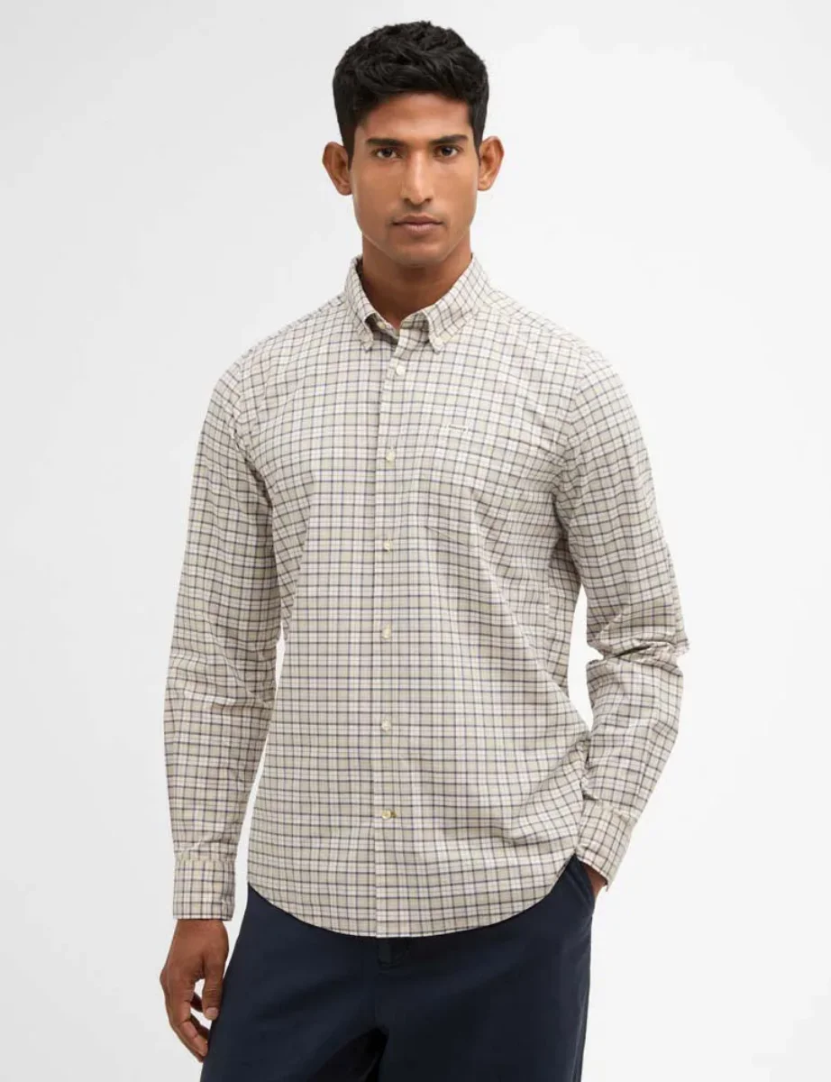 Barbour Lomond Tailored Fit Shirt | Oban Mist Tartan