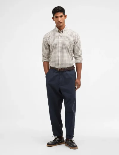 Barbour Lomond Tailored Fit Shirt | Oban Mist Tartan