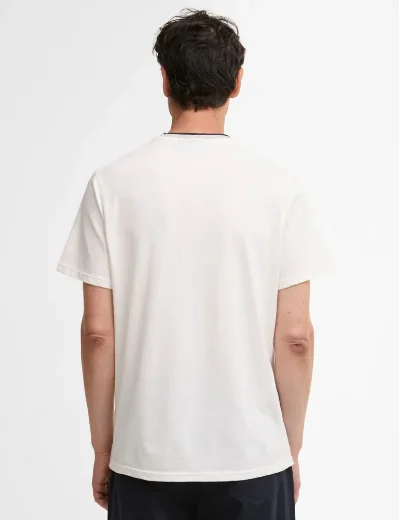 Barbour Cornsay Tailored T-shirt | Whisper White