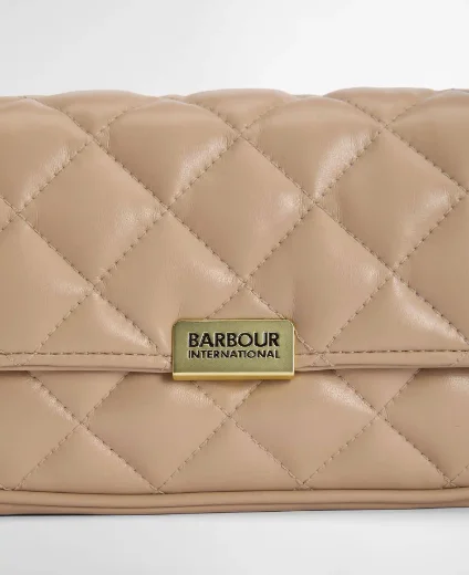 Barbour International Women's Mini Soho Crossbody Bag | Camel