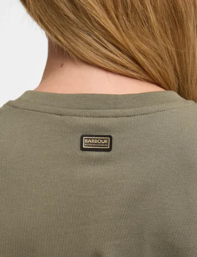 Barbour Intl Women's Uma Mini Dress | Dusky Khaki