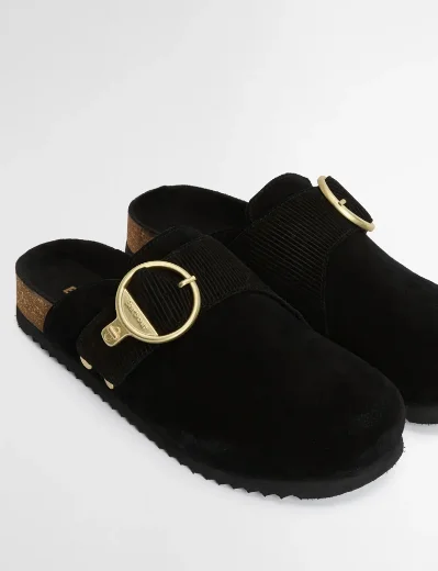 Barbour Women's Kyra Closed Toe Sandal | Black