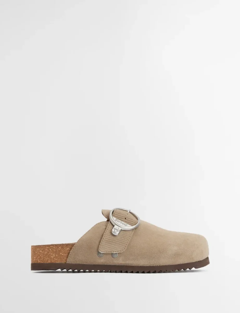 Barbour Women's Kyra Closed Toe Sandal | Taupe
