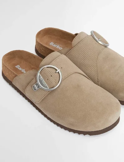 Barbour Women's Kyra Closed Toe Sandal | Taupe