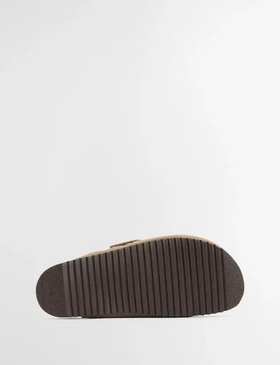 Barbour Women's Kyra Closed Toe Sandal | Taupe