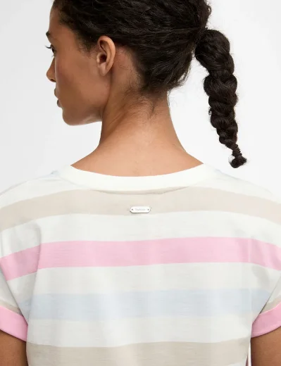 Barbour Womens Lyndale Stripe Top | Blue Multi