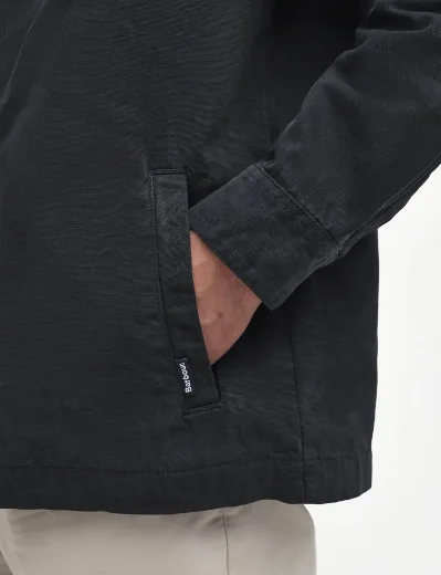 Barbour Washed Cotton Overshirt | Navy