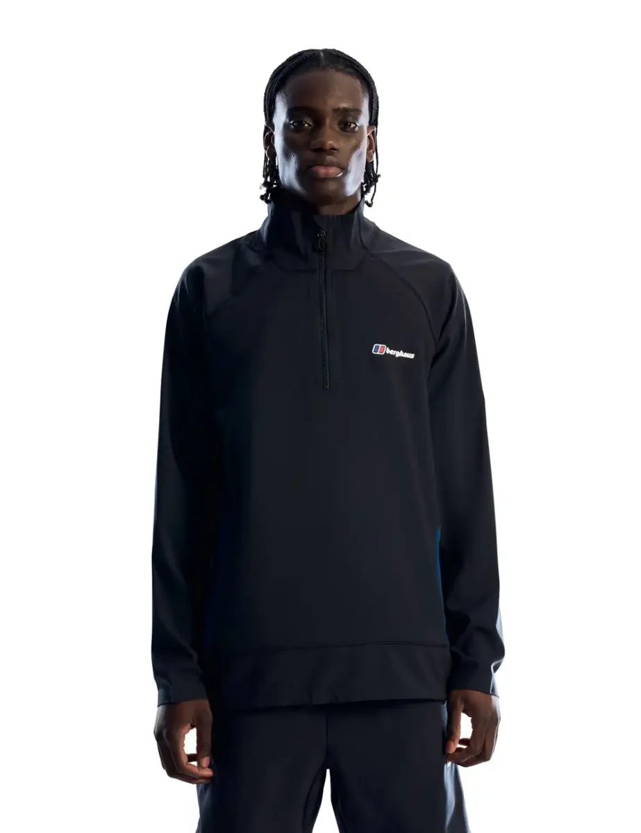 Berghaus Wavertree Half Zip Sweater | Black 