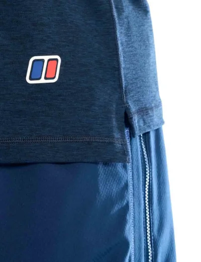 Berghaus Farndale Tech Tee | Hale Navy/Jet black