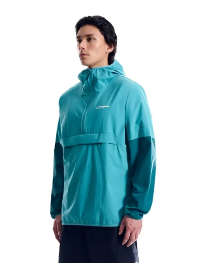 Picture of Berghaus Wandermoor Wind Smock | Teal 