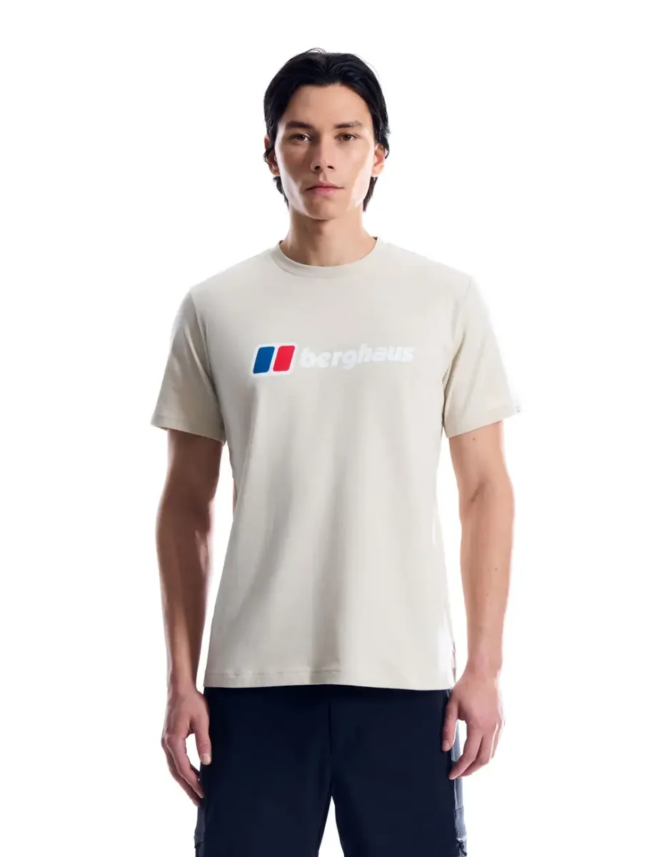 Picture of Berghaus Class XL-LOGO Tee | Beige
