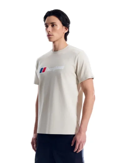 Picture of Berghaus Class XL-LOGO Tee | Beige