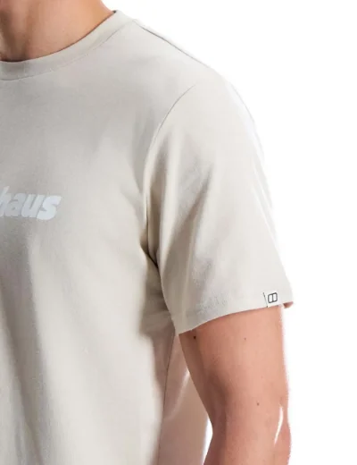Picture of Berghaus Class XL-LOGO Tee | Beige