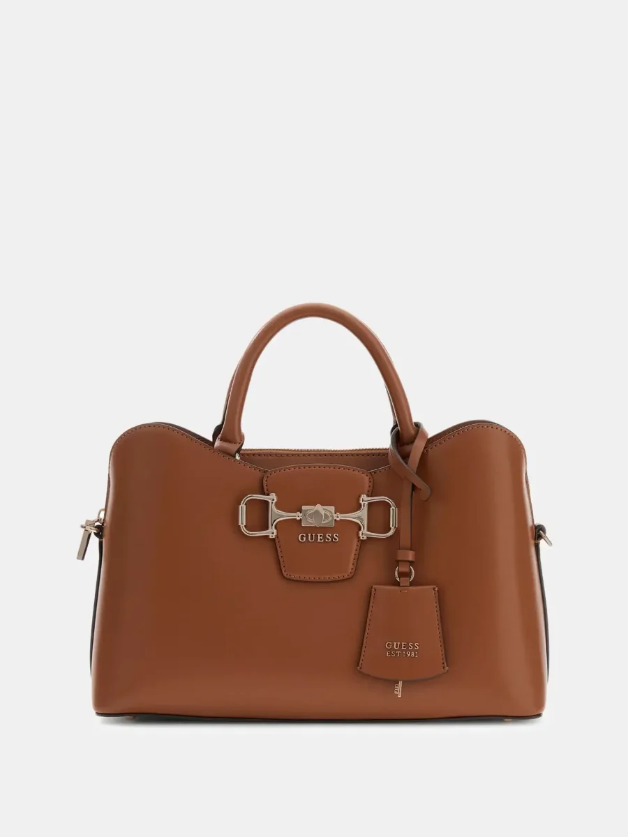 Guess Women's Janie Multiway Handbag | Brown