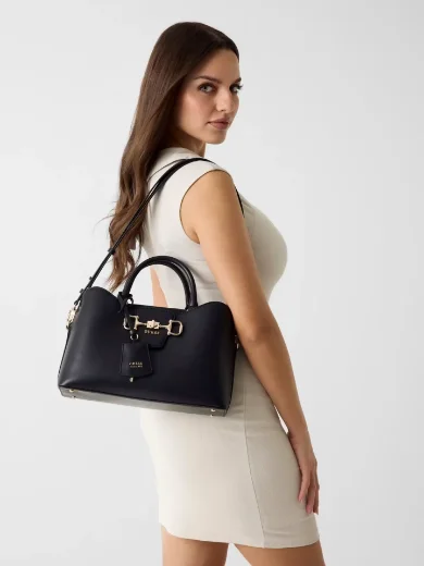 Guess Women's Janie Multiway Handbag | Black